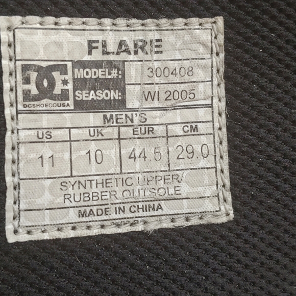 Men's DC SNOWBOARD BOOTS - Picture 4 of 4